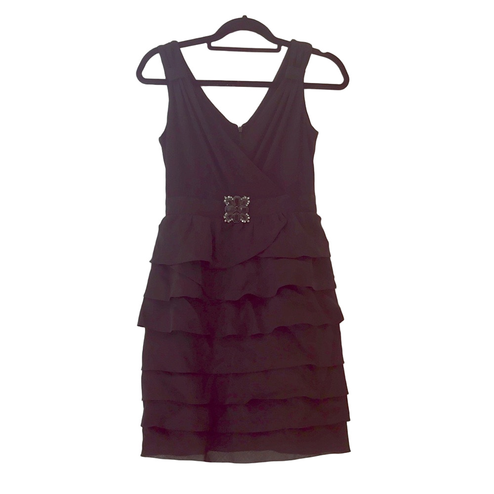 Max and Cleo dress with beaded accent,size 6